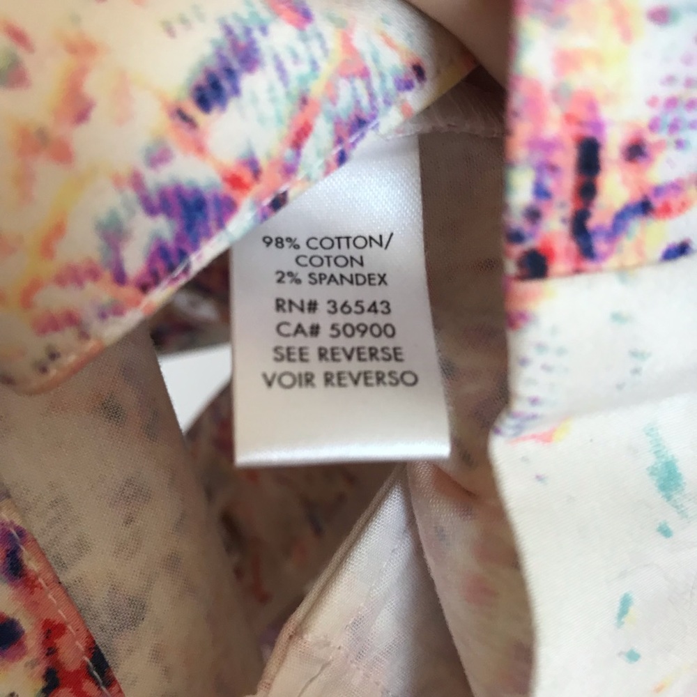 EUC Calvin Klein Multicolored Snake Print Shorts 4 - Picture 7 of 8